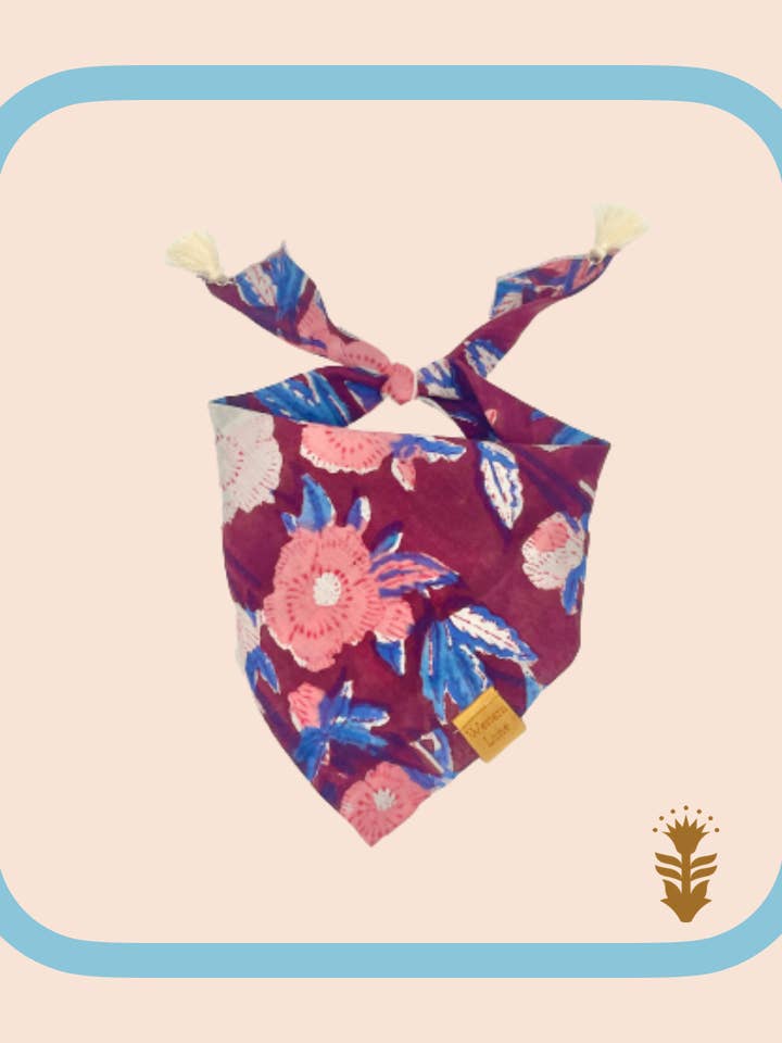Rowena Dog Bandana for wholesale by Western Lune