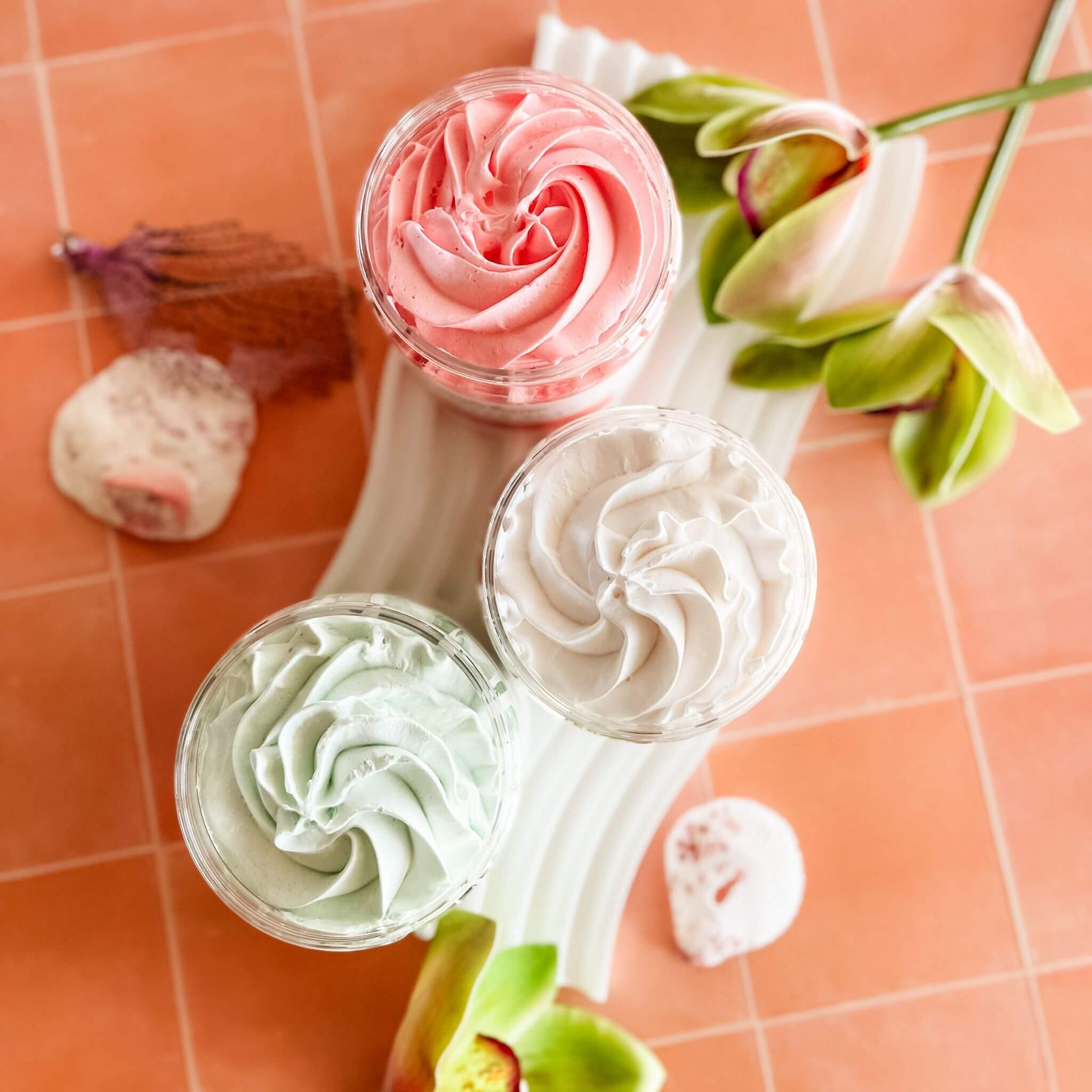 Whipped Soap - Tropical Fluffy & Hydrating Cleanser for wholesale by Simply Stated Bath & Body