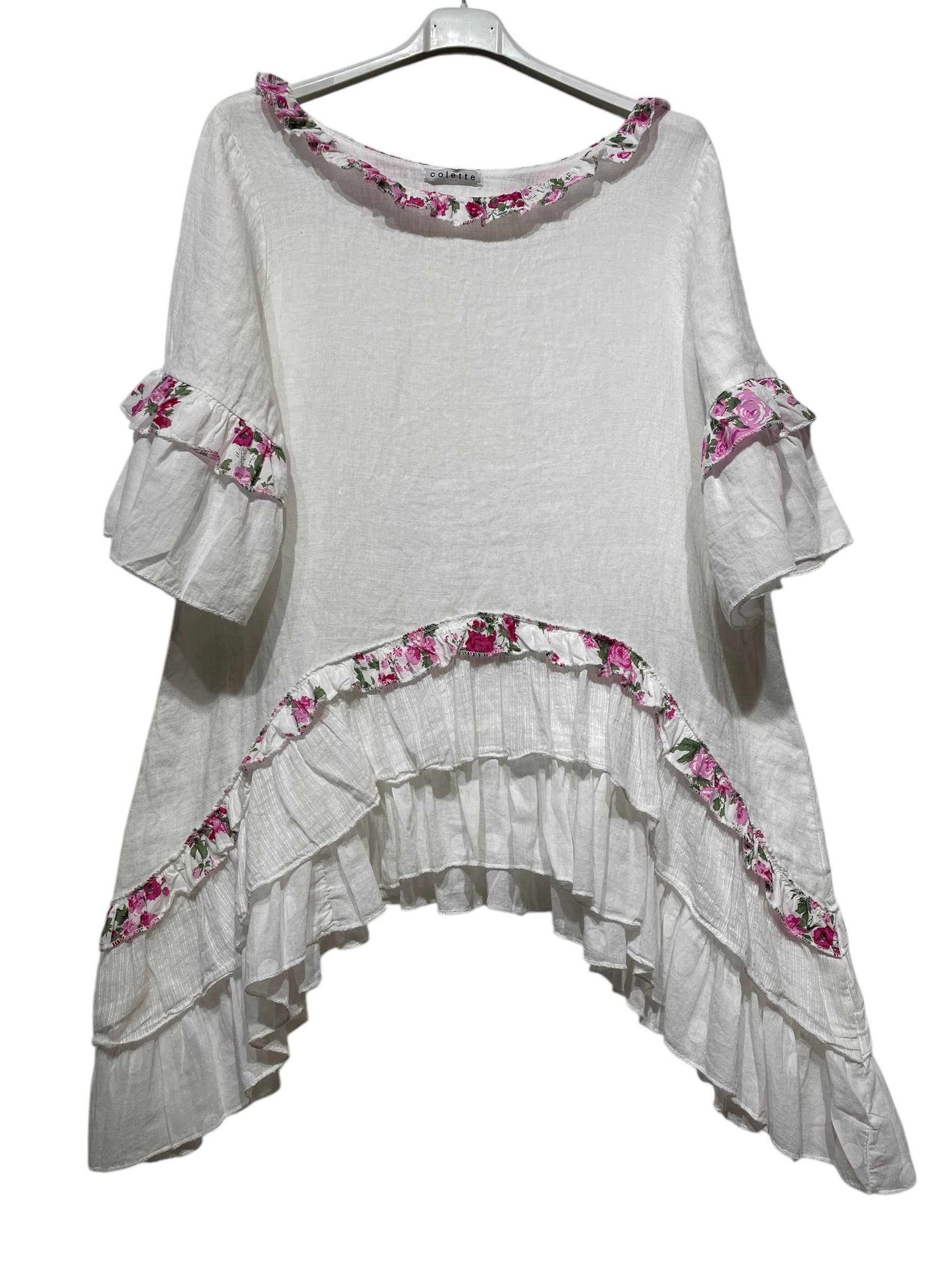 LINEN & COTTON HOUSE - Wholesale Jurk - Dames - JURK IN LINNEN 861212