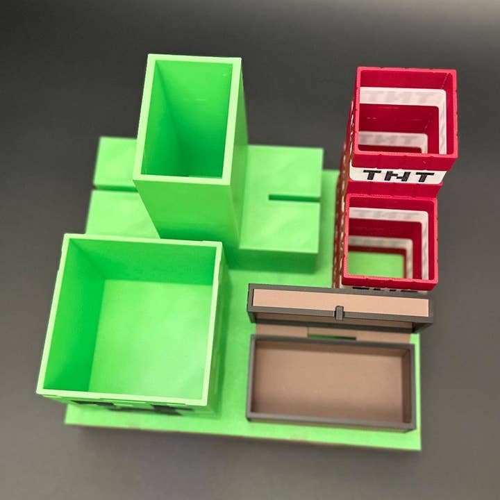 <3 Studio - Wholesale Desk Organizer - Gamer Desk Caddy: Pixel-Perfect Organizer for Work and Play7