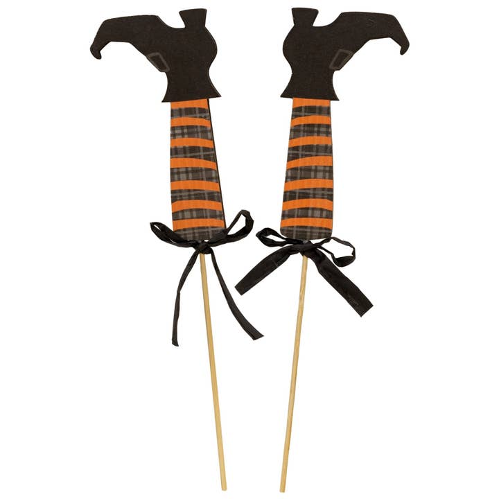 Juego de 2 pinzas para botas con forma de bruja para venta al por mayor de The Hearthside Collection