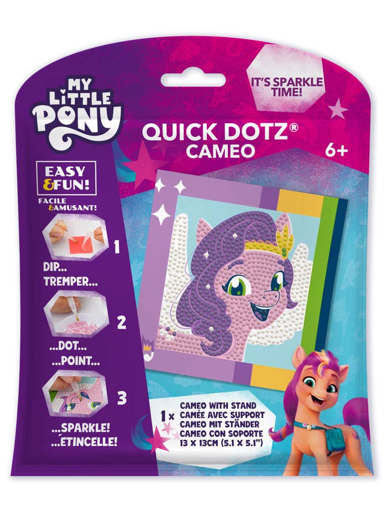 Toysmith - Wholesale DIY Craft Kit - Kids - Diamond Dotz But First Sparkle!0