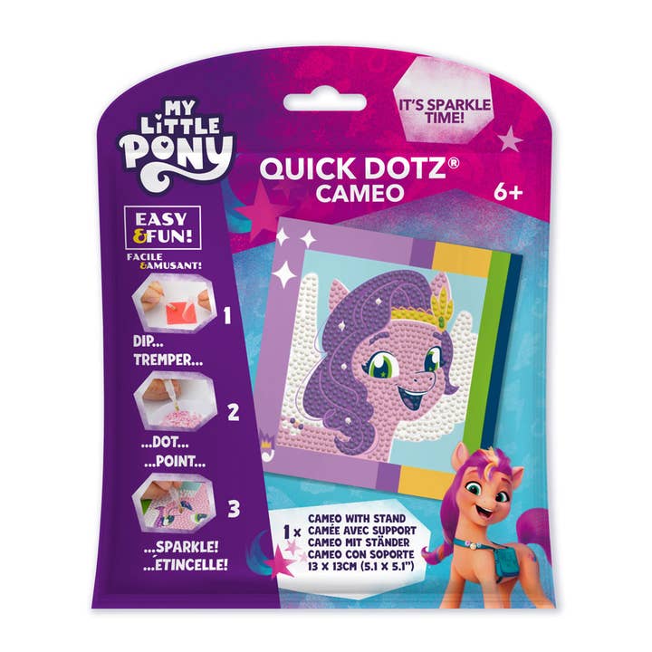 Toysmith - Wholesale DIY Craft Kit - Kids - Diamond Dotz But First Sparkle!