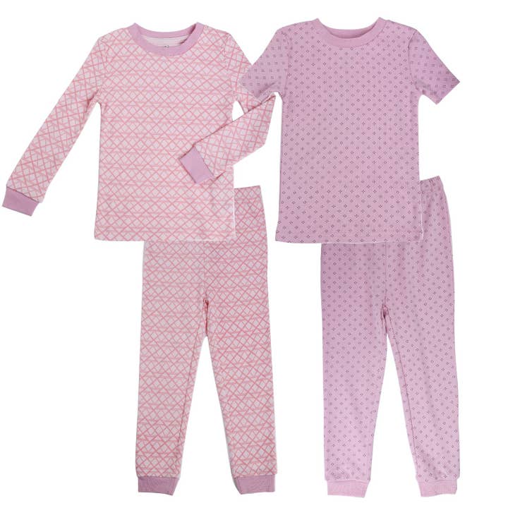 4 pc Baby & Toddler Pajama Set for wholesale by Asher and Olivia