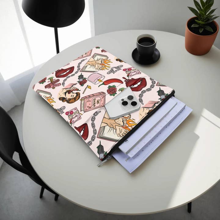 OhhhSoPeachy - Wholesale Book cover - Handmade Book Sleeve with Zipper - Personalized Smut Design, 600D Canvas Fabric, Protects Books & Kindle While Traveling, Bookish Gift4