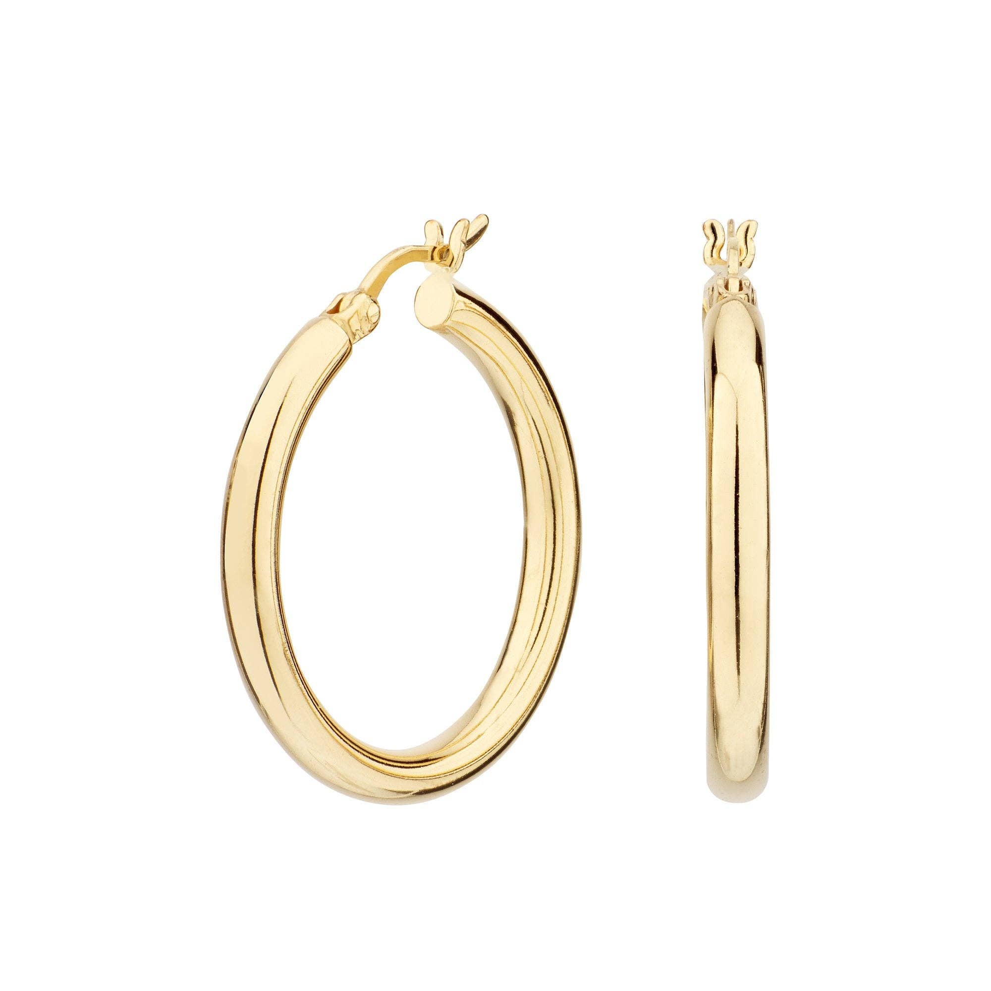 Itemporality - Wholesale Hoop Earrings - London Gold Plated Earrings1