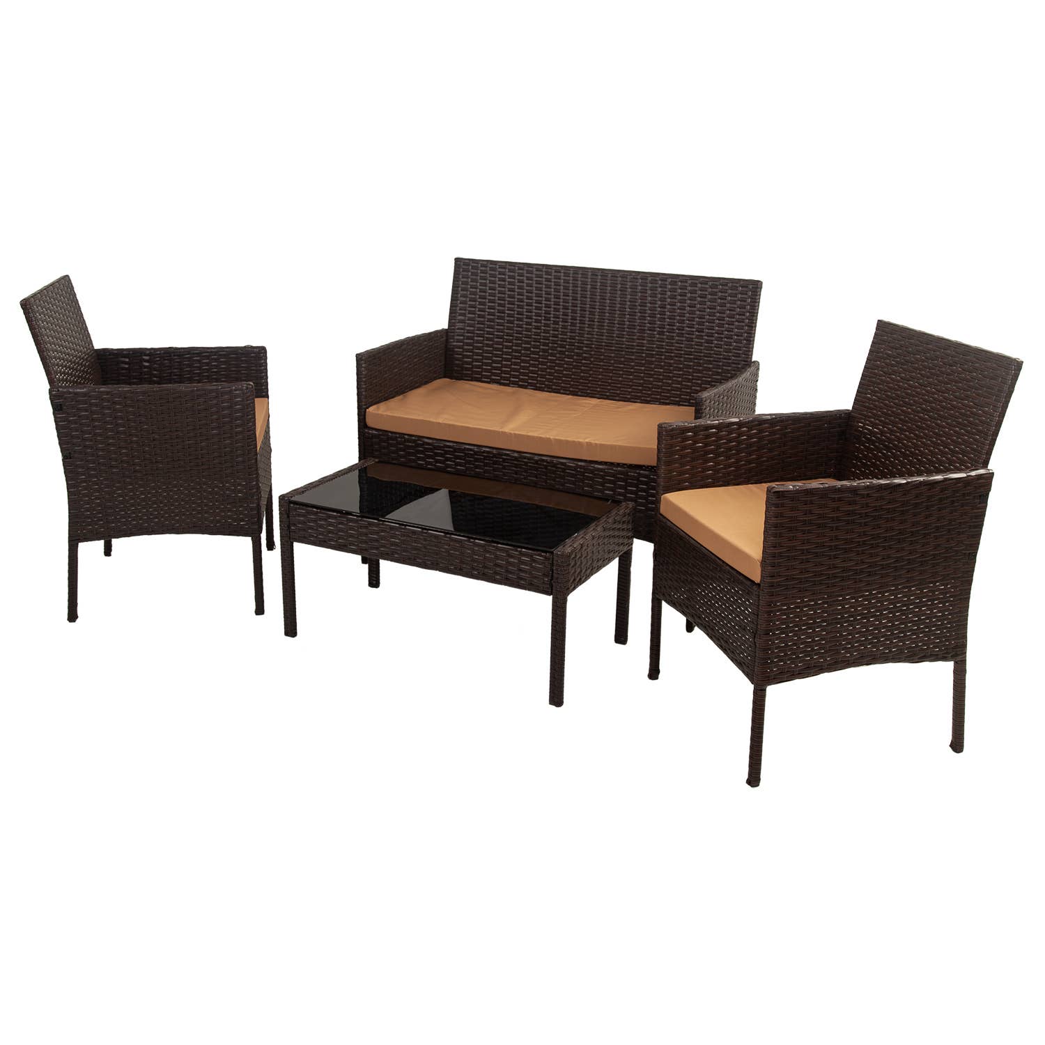 Creaciones Meng - Wholesale Patio Set - Set of table, sofa and 2 armchairs0