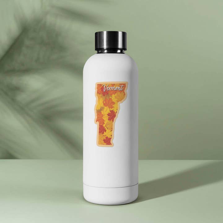Sentinel Supply – Großhandel Aufkleber – Vermont Autumn Leaves Herbstaufkleber — New England Leaf Decal1