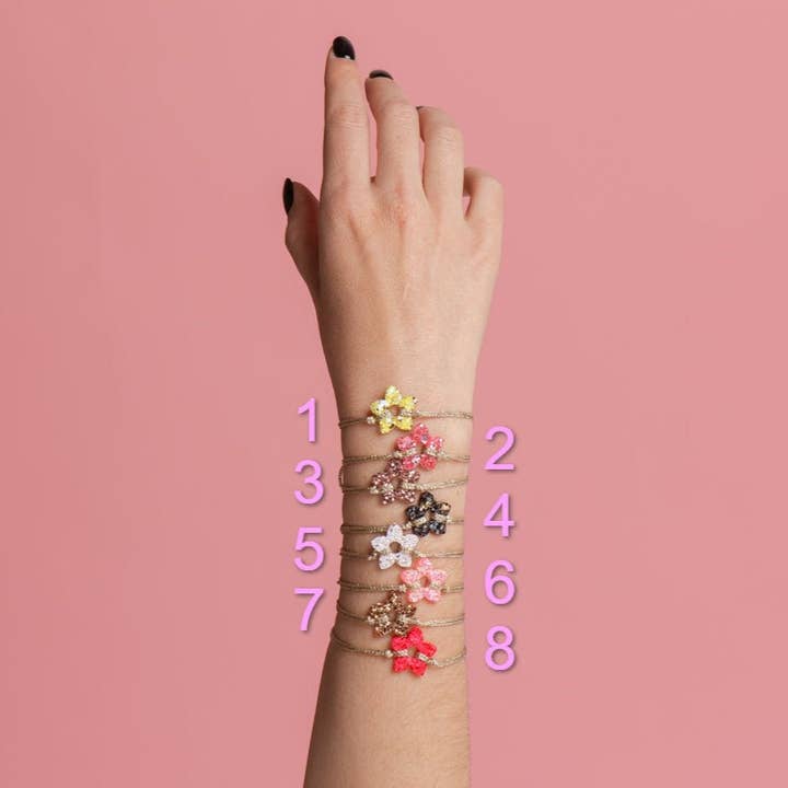 Pulseras Tiaré 16 colores para venta al por mayor de Les Nicolettes