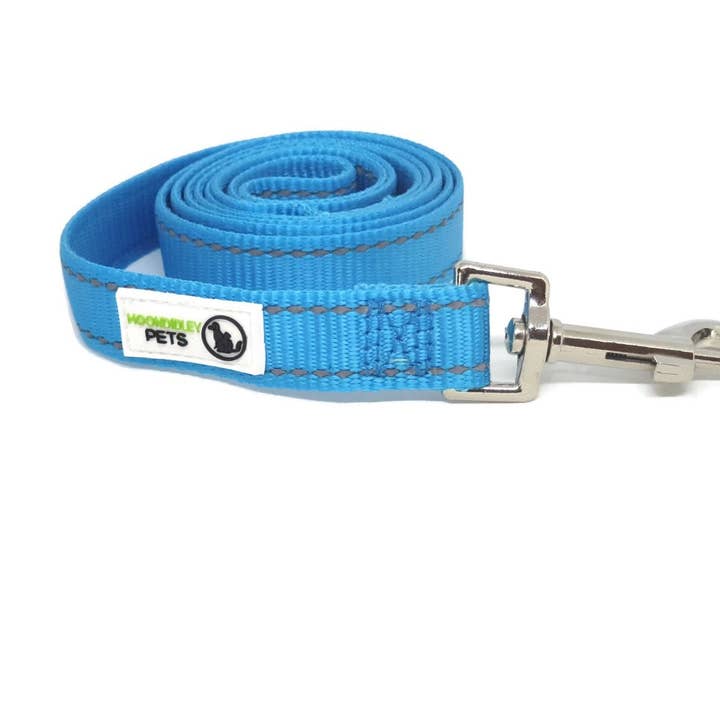 1,2 m lange Nylon-Hundeleine mit reflektierenden Nähten - Moondidley Pets für den Großhandel von Moondidley Pets