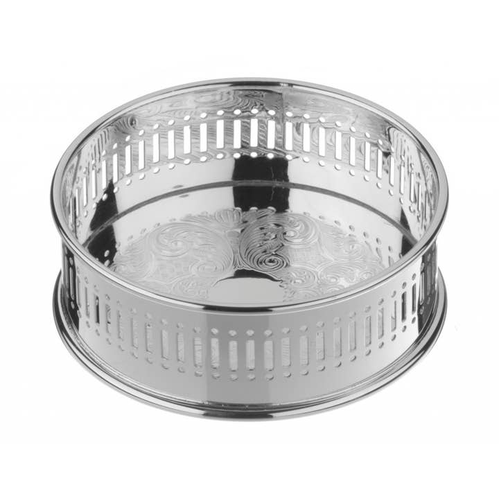 Arthur Price of England Bottle Coaster met achtervolgd metalen onderstel voor wholesale door Arthur Price