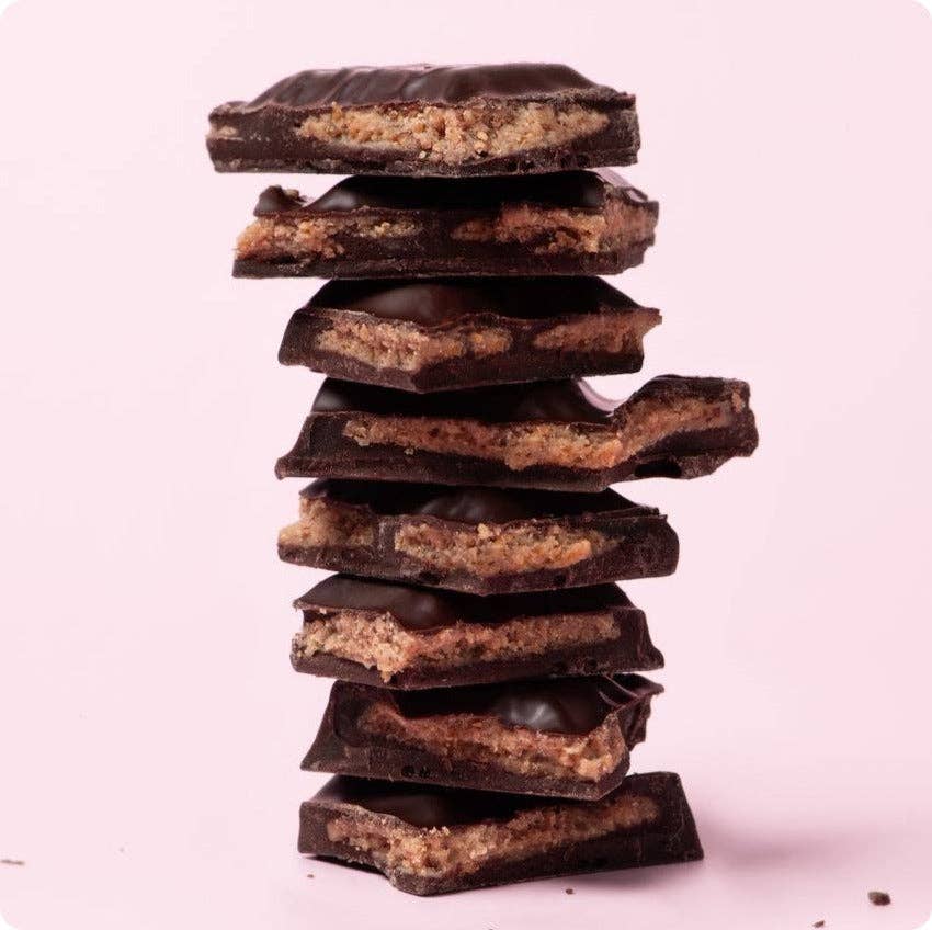 Delikao – Engroshandel Chokoladebar – Feel Good - Anti-stress chokolade med 70% hasselnøddepraliné3