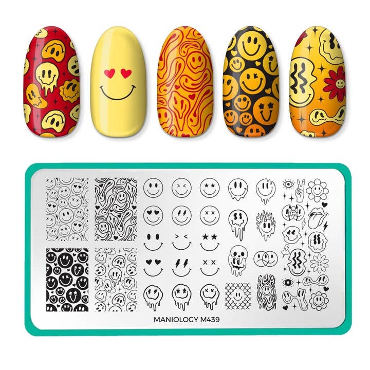 Maniology - Wholesale Nail art/decal - Happy Face Nails: Nail Stamping Starter Kit11