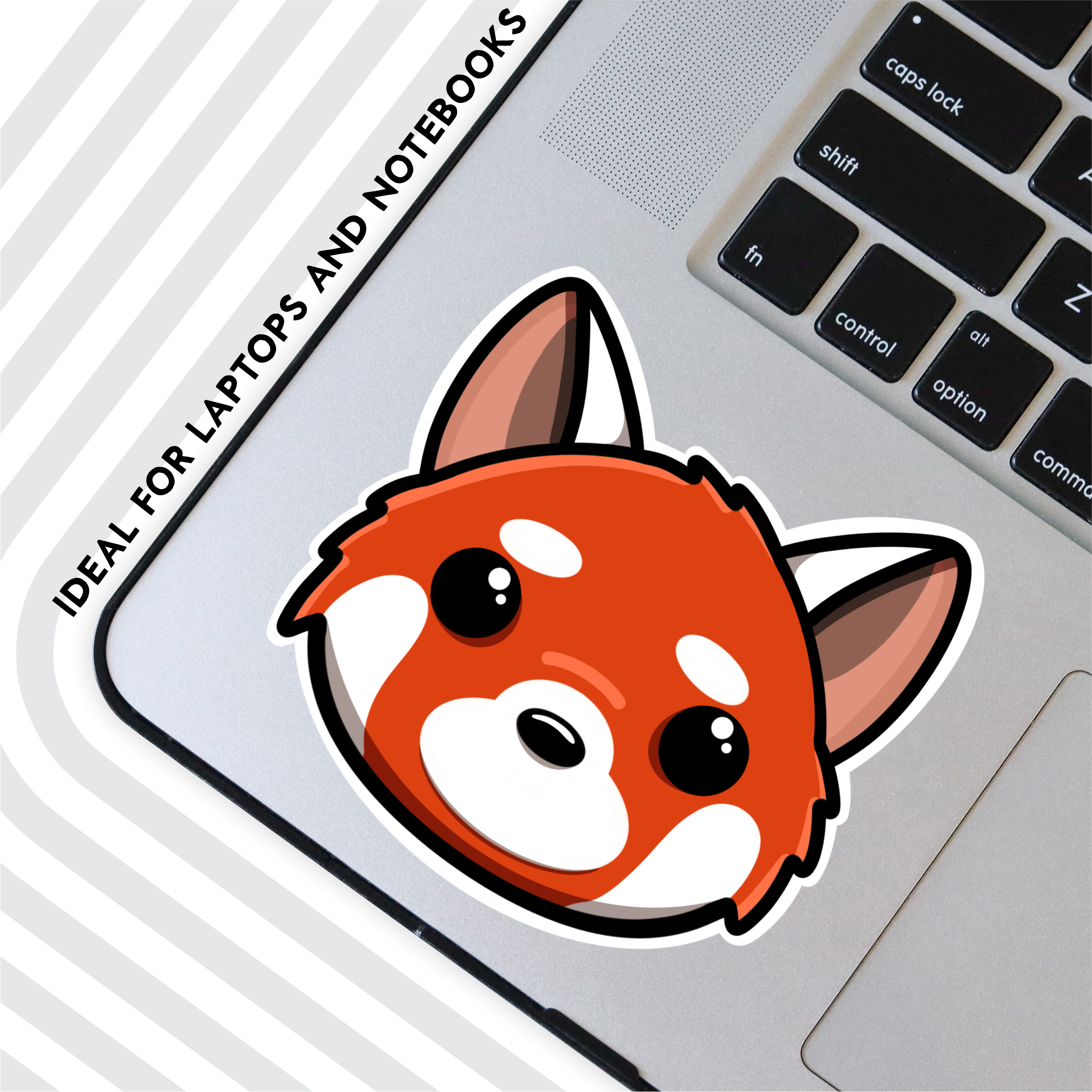 AK Project Unicorn - Wholesale Sticker - Red Panda 3" Sticker1