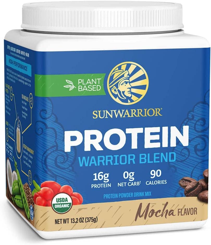 Sunwarrior - Wholesale Protein/Superfood Powder - Warrior Blend Mocha Protein - Pea Protein Powder12
