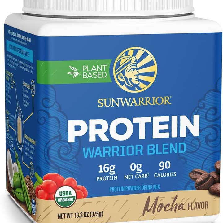 Sunwarrior - Wholesale Protein/Superfood Powder - Warrior Blend Mocha Protein - Pea Protein Powder12