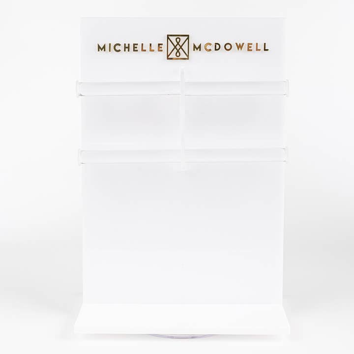 Expositor giratorio para collares y pulseras para venta al por mayor de Michelle McDowell