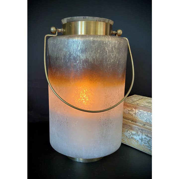 The Light Garden Collection - Wholesale Lantern - Large Desert Sands Lantern, 7.5x13.5"
