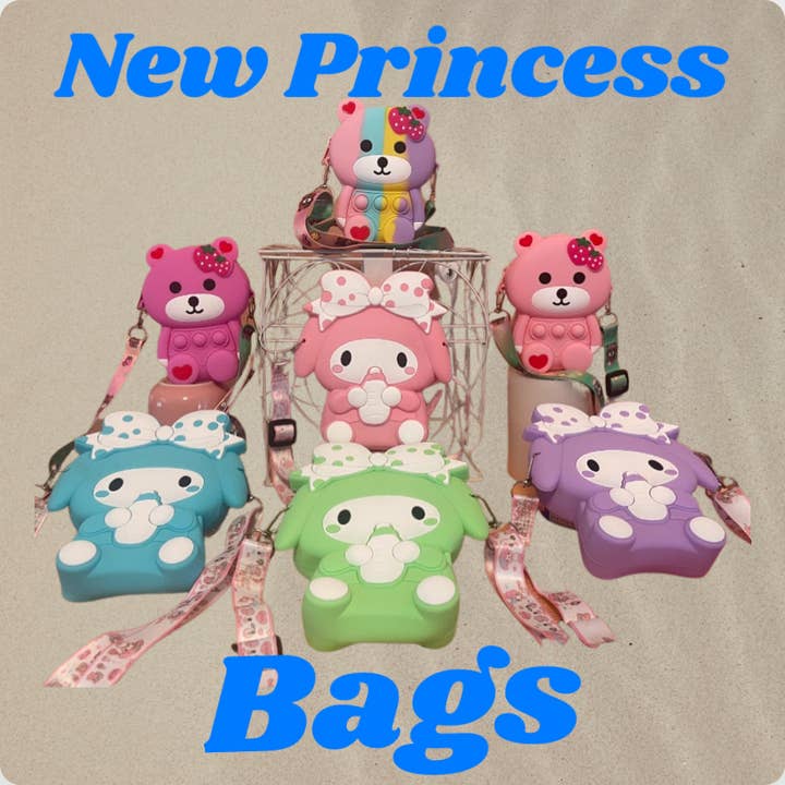 New Princess Shoulder Bag Push Pop Bubble Pop fashion for wholesale by AlexisandGreenberg