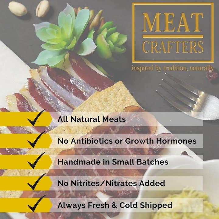 MeatCrafters Inc. - Wholesale Chicken - Cured Duck Breast Prosciutto: Rich, Hand-Crafted Specialty