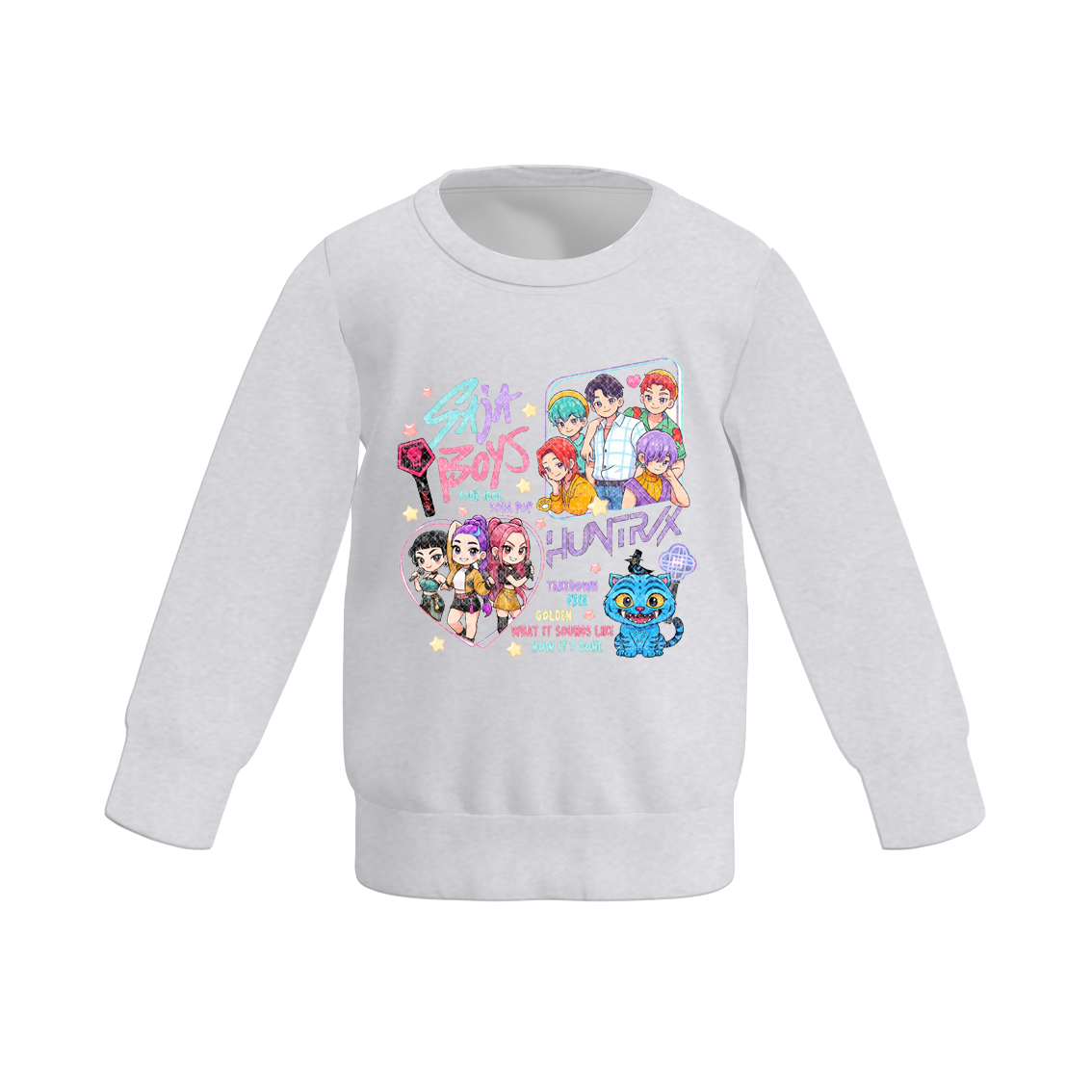 Little Trendy - Wholesale Sweatshirt - Kids - KDH K-pop inspired printed sweatshirt for girls5