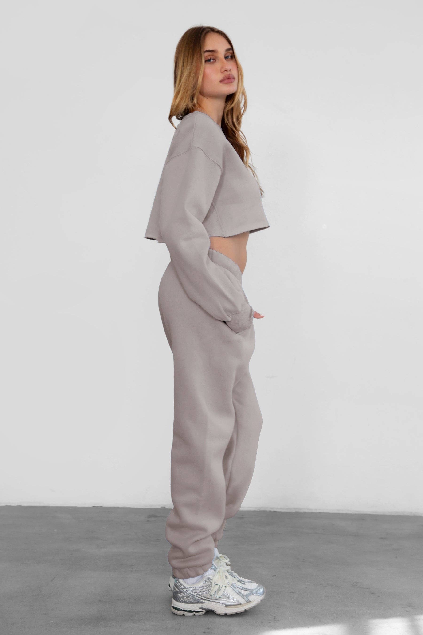 TICTOC - Venta al por mayor Sudadera - Mujer - Sudadera de felpa de lana MOMA con cuello redondo para estar en casa29