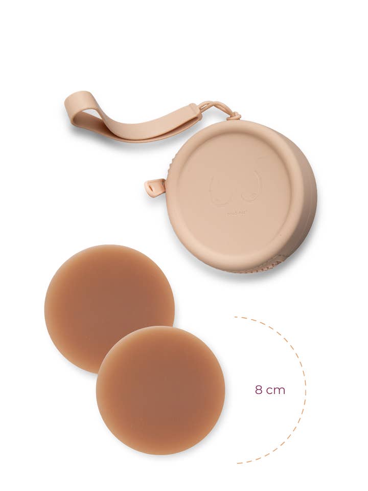 Boob-eez - Wholesale Nipple Pasties - Women's - x1 Silicone Travel Case + x1 Pair of "Headlight Hiders"18