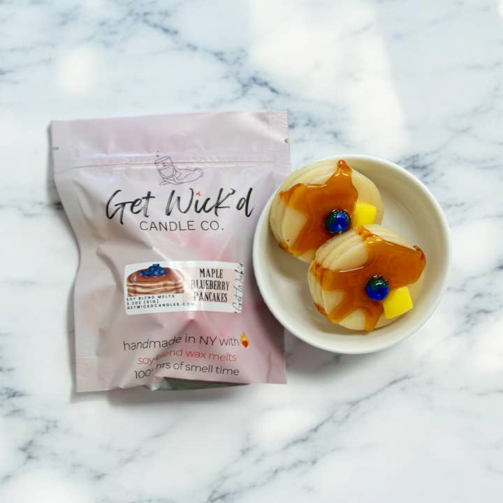 Get Wick'd Candle Co. - Wholesale Wax Melt - Blueberry Pancakes Wax Melts 1
