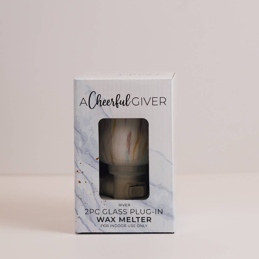 A Cheerful Giver - Wholesale Wax Warmer - River Glass Wax Melter - Plug-In1