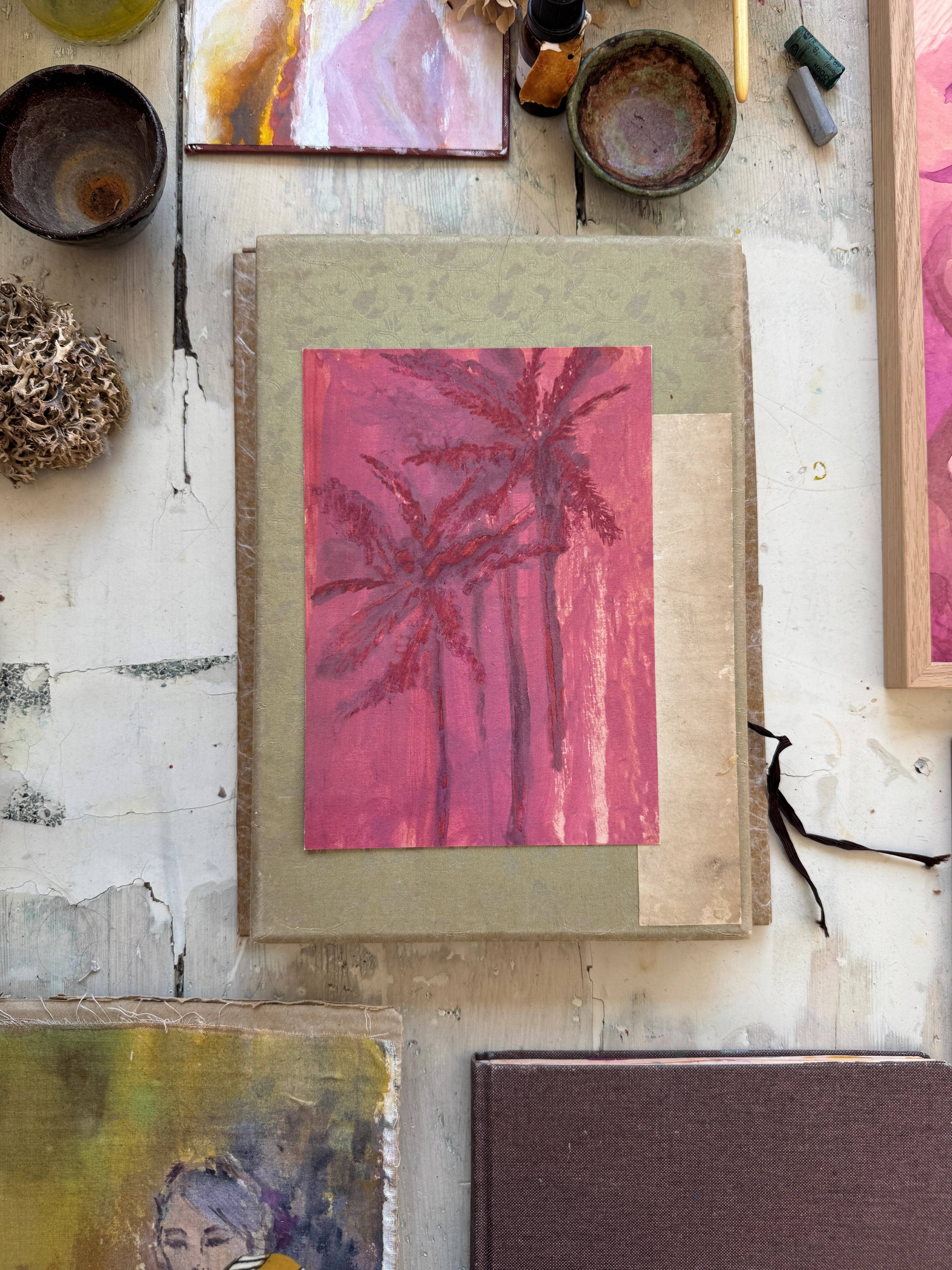 tinystories - Wholesale Postcard - Art Card "Evening Glow"