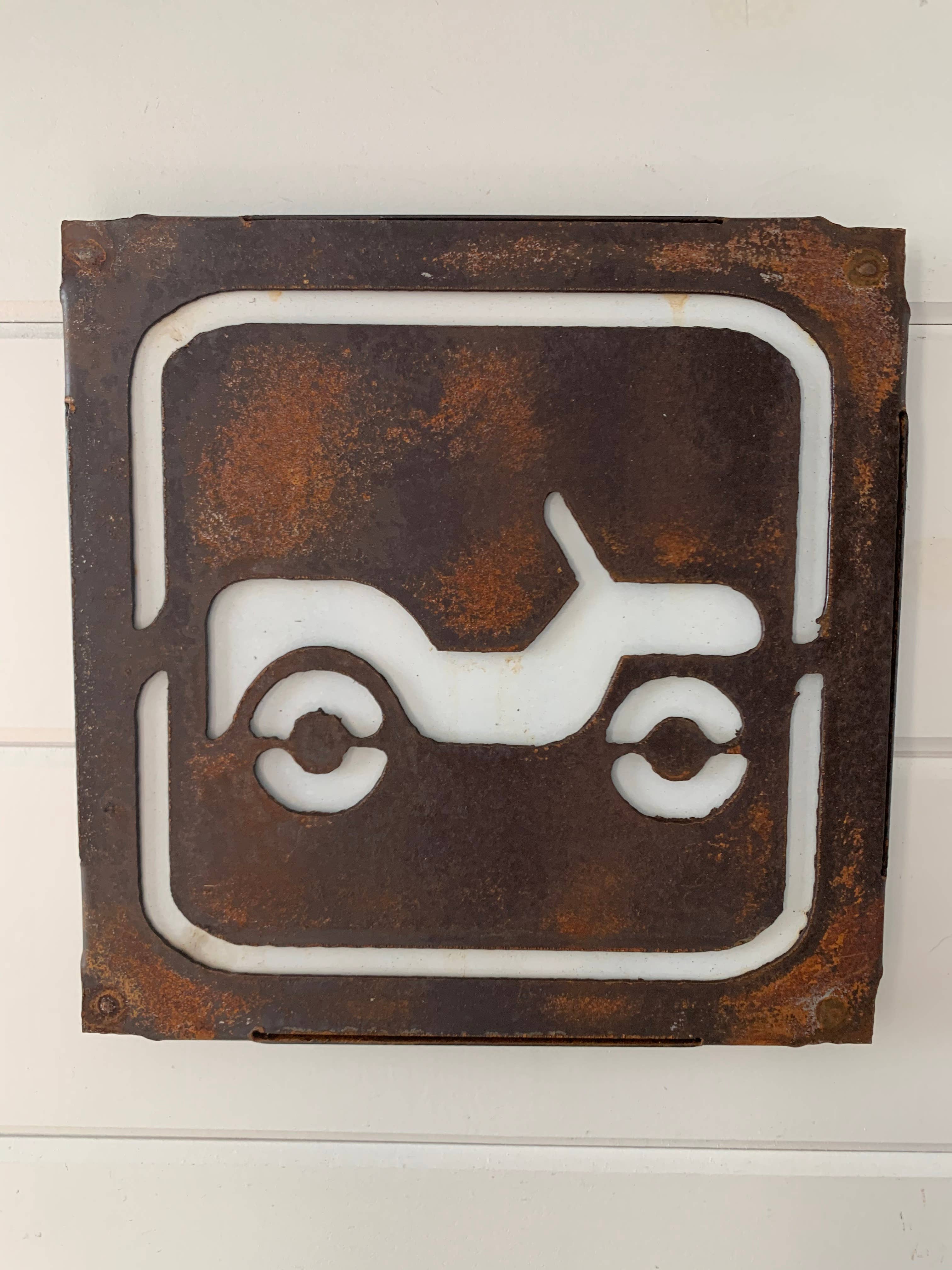 Out.West.Lifestyle. – wholesale Skylt – METALL REKREATION TECKEN11