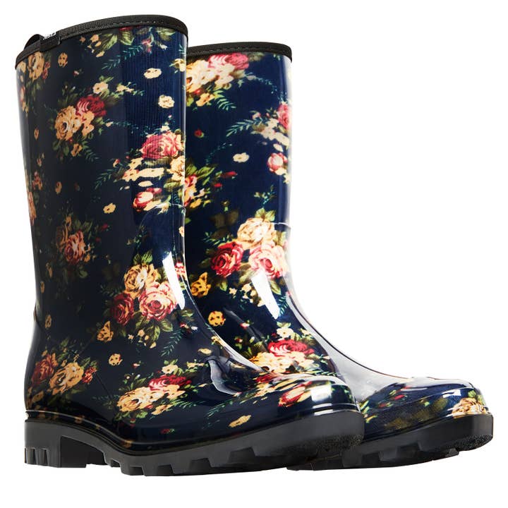 HISEA - Wholesale Rain Boots - Women's - Women's Waterproof Mid-Calf Rain Boots