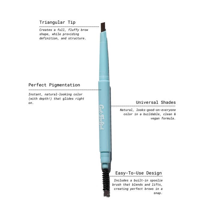 Half Caked - Wholesale Eyebrow pencil/filler - Get-Fluffed Brow Definer Pencil9