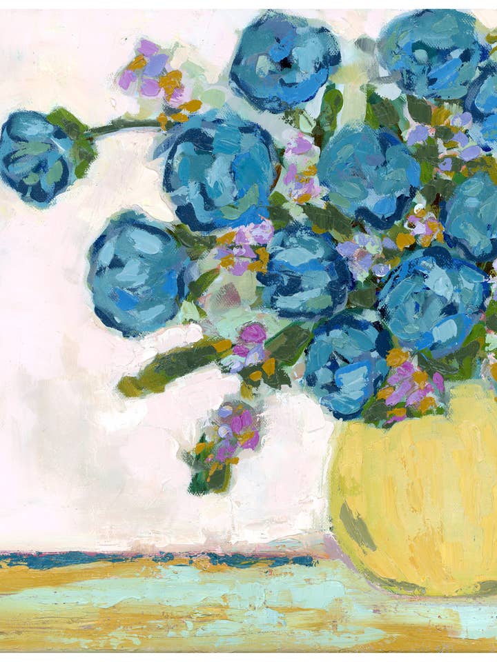 Blue Belle - Impression artistique pour la vente par Amy Hamberlin