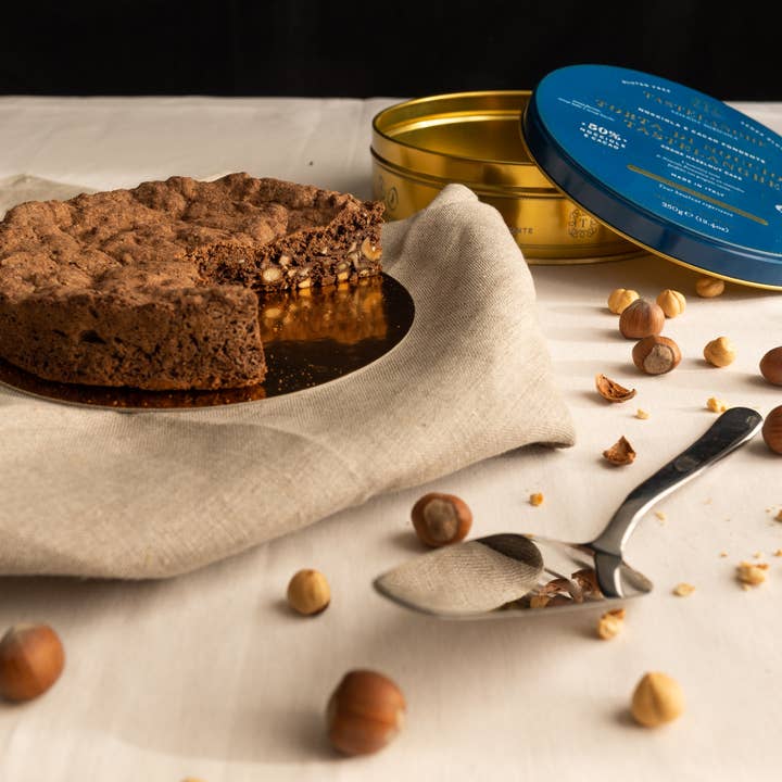 Tastëlanghe Azienda Agricola Quazzo Paolo - Wholesale Cake - DARK Tastëlanghe Hazelnut Cake (Cake Box) 350g1