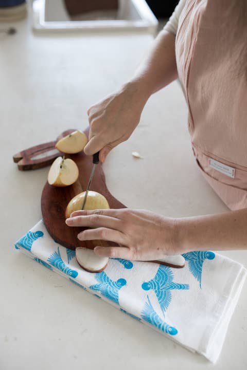 Gingiber - Wholesale Tea Towel - Bluebird Tea Towel – Spring Kitchen Accent6