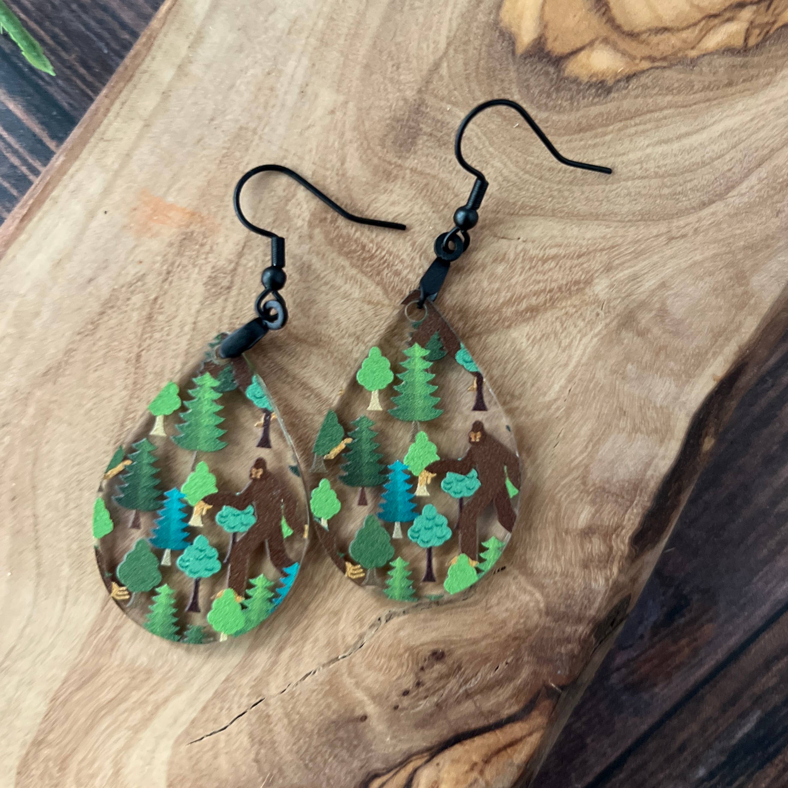 Chamness' Crafty Corner - Wholesale Dangle Earrings - Bigfoot Earrings7