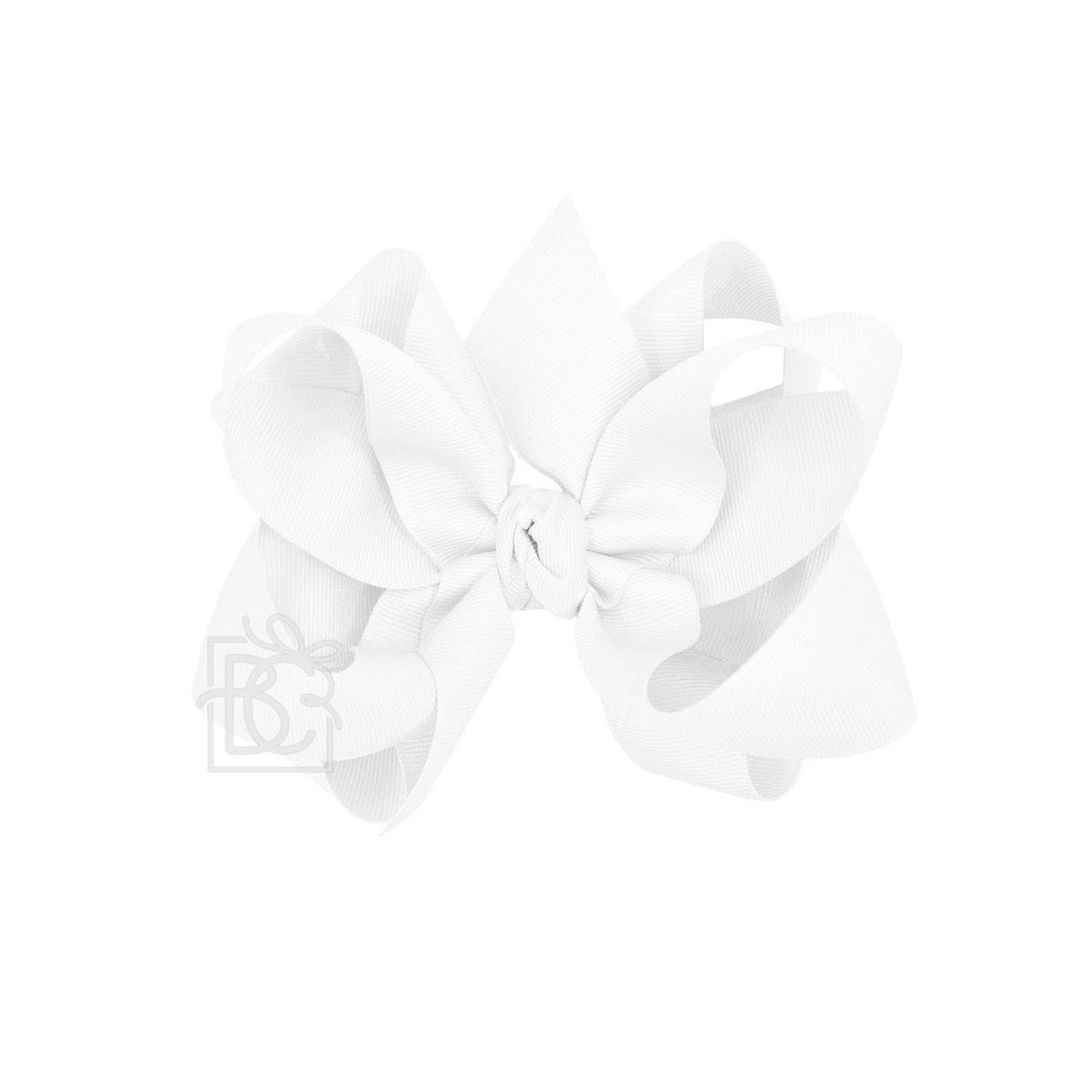 Beyond Creations, LLC - Wholesale Hair bow – Kids - MULTI-LOOP GROSGRAIN BOW ON CLIP121