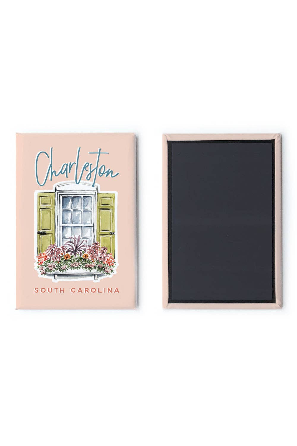 Texture Design Co - Wholesale Magnet - The Charleston Flower Box Magnet1