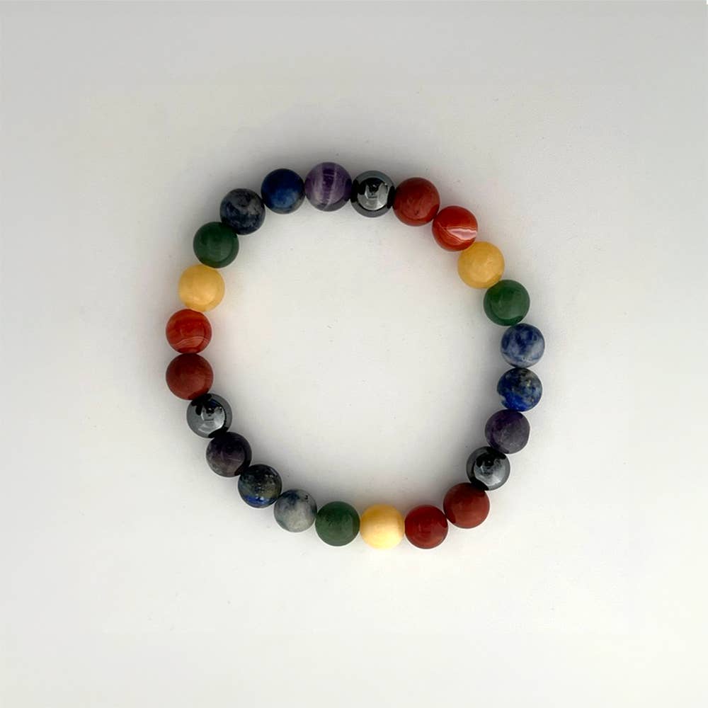 VIE - Venta al por mayor Pulsera de cuentas - Pulsera de cristal de 8 mm118