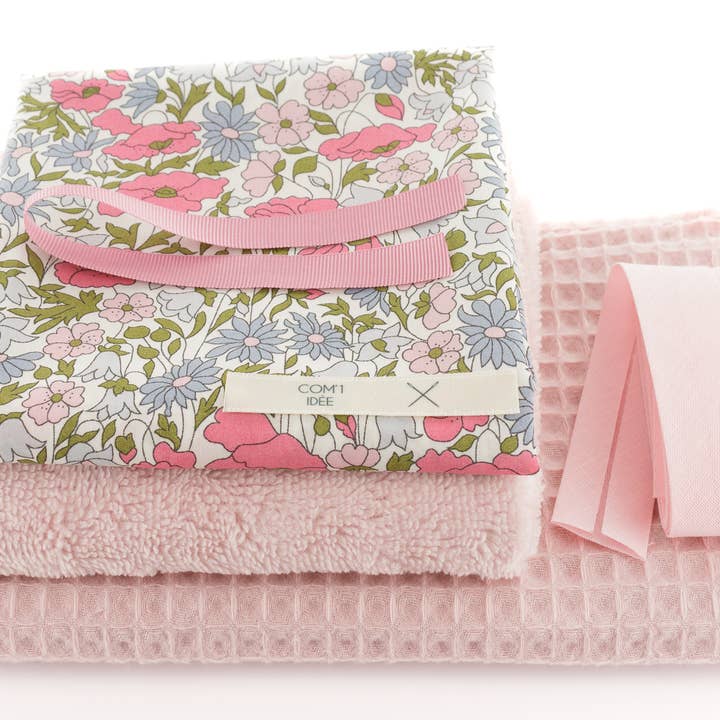 Com'1 Idée – wholesale Sömnadskit – Sykit för babys första måltid | Rosa2