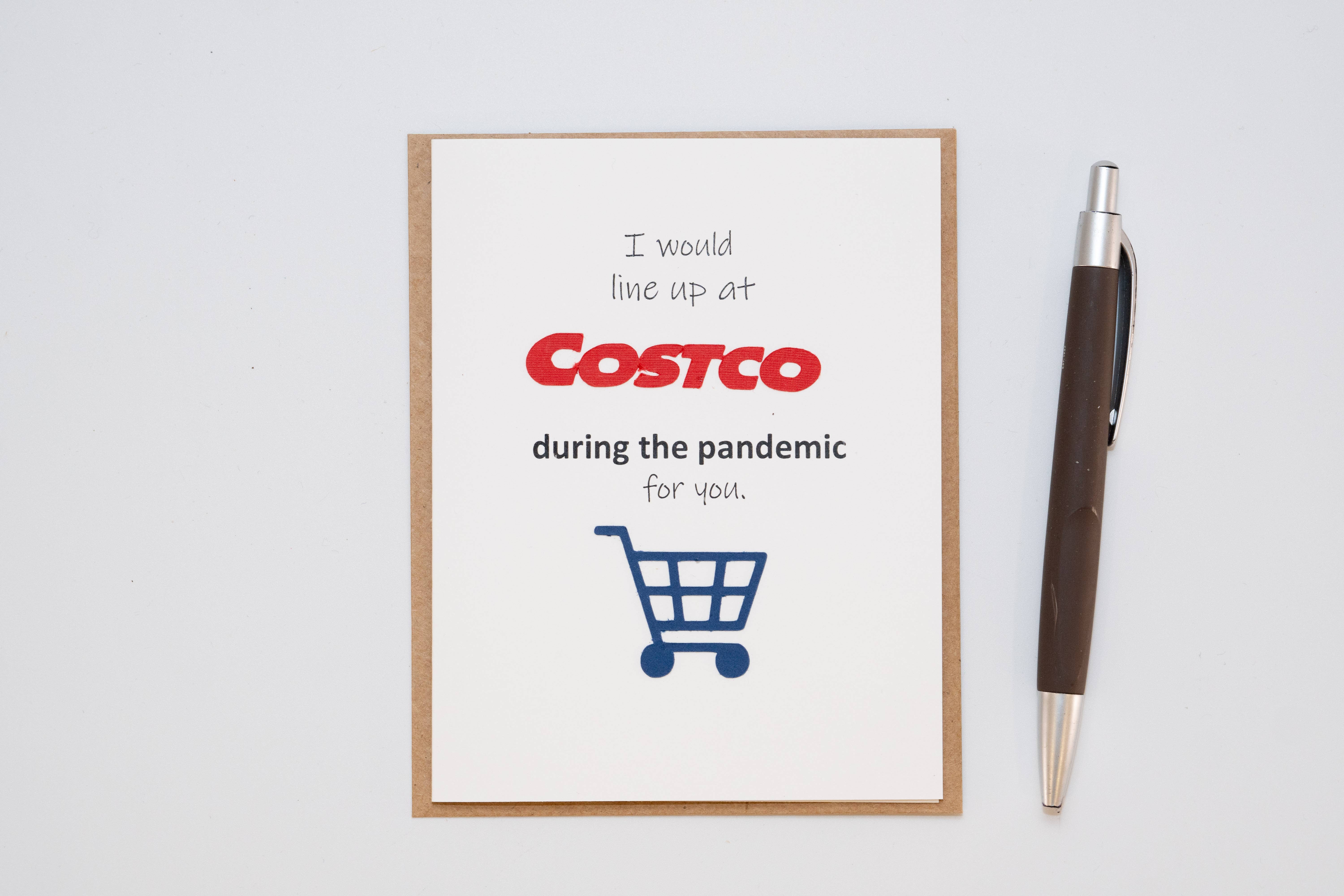 Andoria Paper - Wholesale Love Card - Funny Costco Love Card1