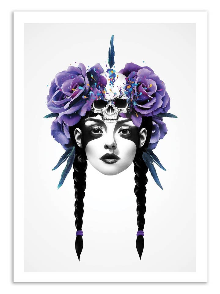 Art-Poster - New way Warrior - Ruben Ireland W17178 for wholesale by Wall Editions