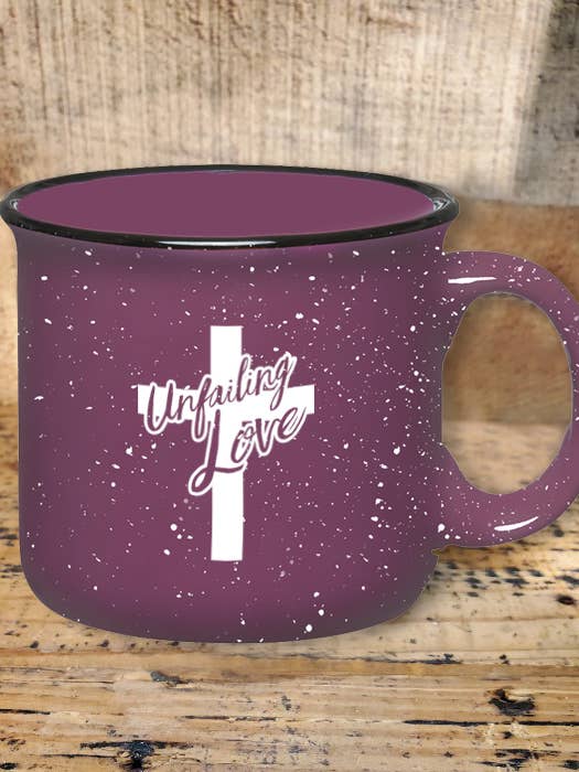 !Mugs Unfailing Love for wholesale by Mason Jar Label