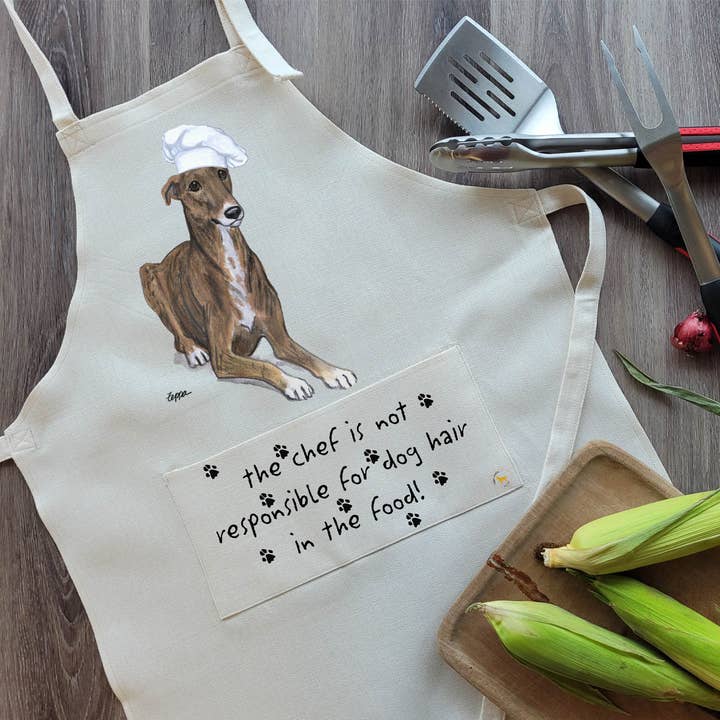 Greyhound Apron for wholesale by Zeppa Studios