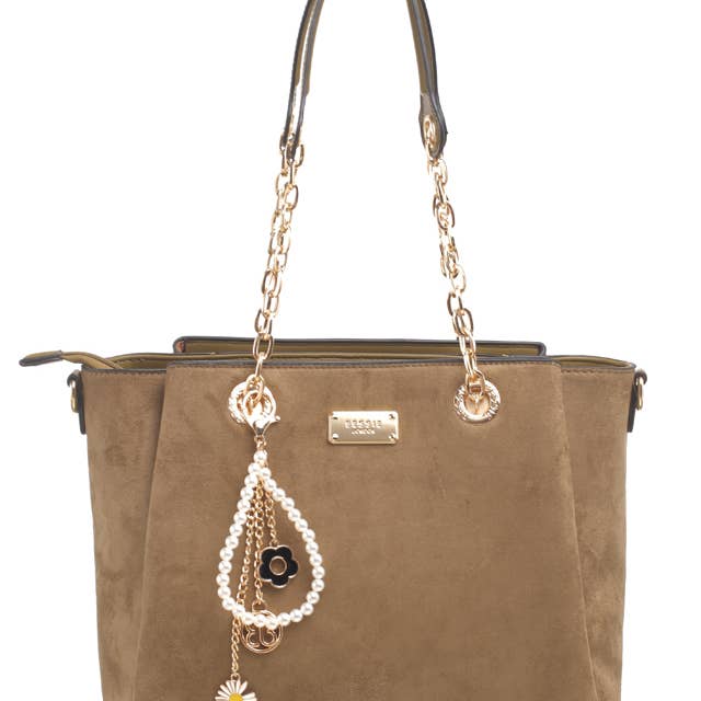 Bessie London - Wholesale Shoulder Bag - Women's - GLAMOUR CHAIN SHOPPER BAG13