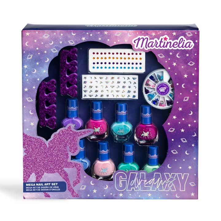 Martinelia Galaxy Dreams Mega Nail Art Set for wholesale by Aquarius Cosmetic SLU