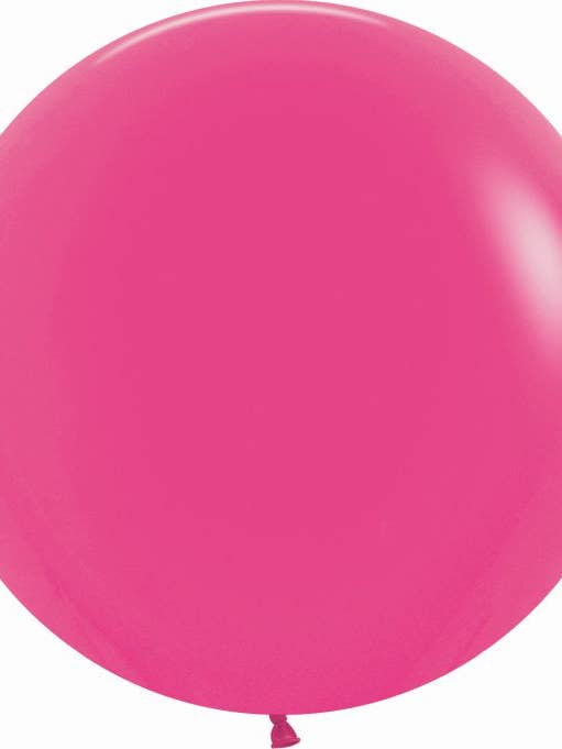 Pack of 10 FUCSIA R24 latex balloons for wholesale by Mis Globos