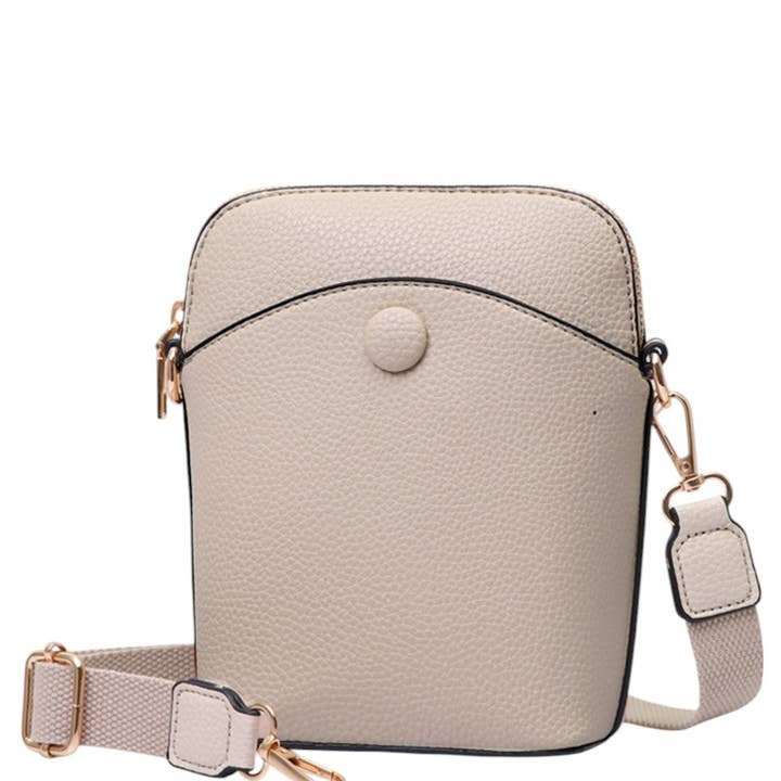 Mini sac à bandoulière en PU solide pour la vente par Madeline Love