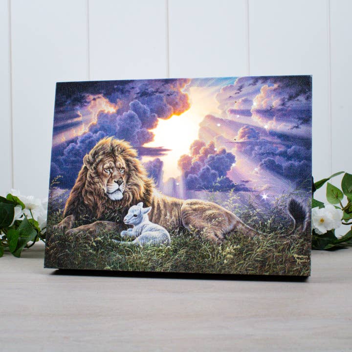 Perfect Peace 8x6 Lighted Tabletop Canvas and other Purchase Wholesale majestic wool. Free Returns & Net 60 Terms on Faire trending on Faire.